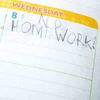 Homework Homework Organisation Parenting